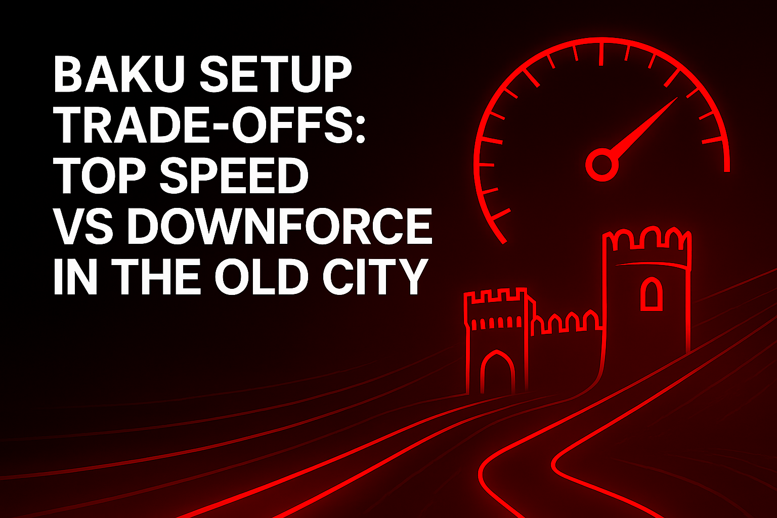 Baku Setup Trade‑offs: Top Speed vs Downforce in the Old City