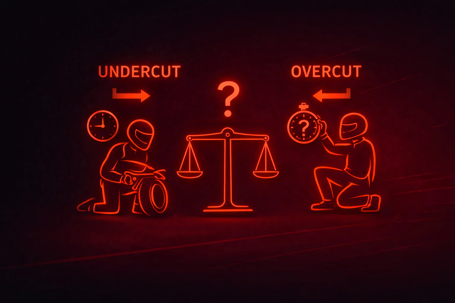 Undercut vs Overcut: How the Simulator Decides